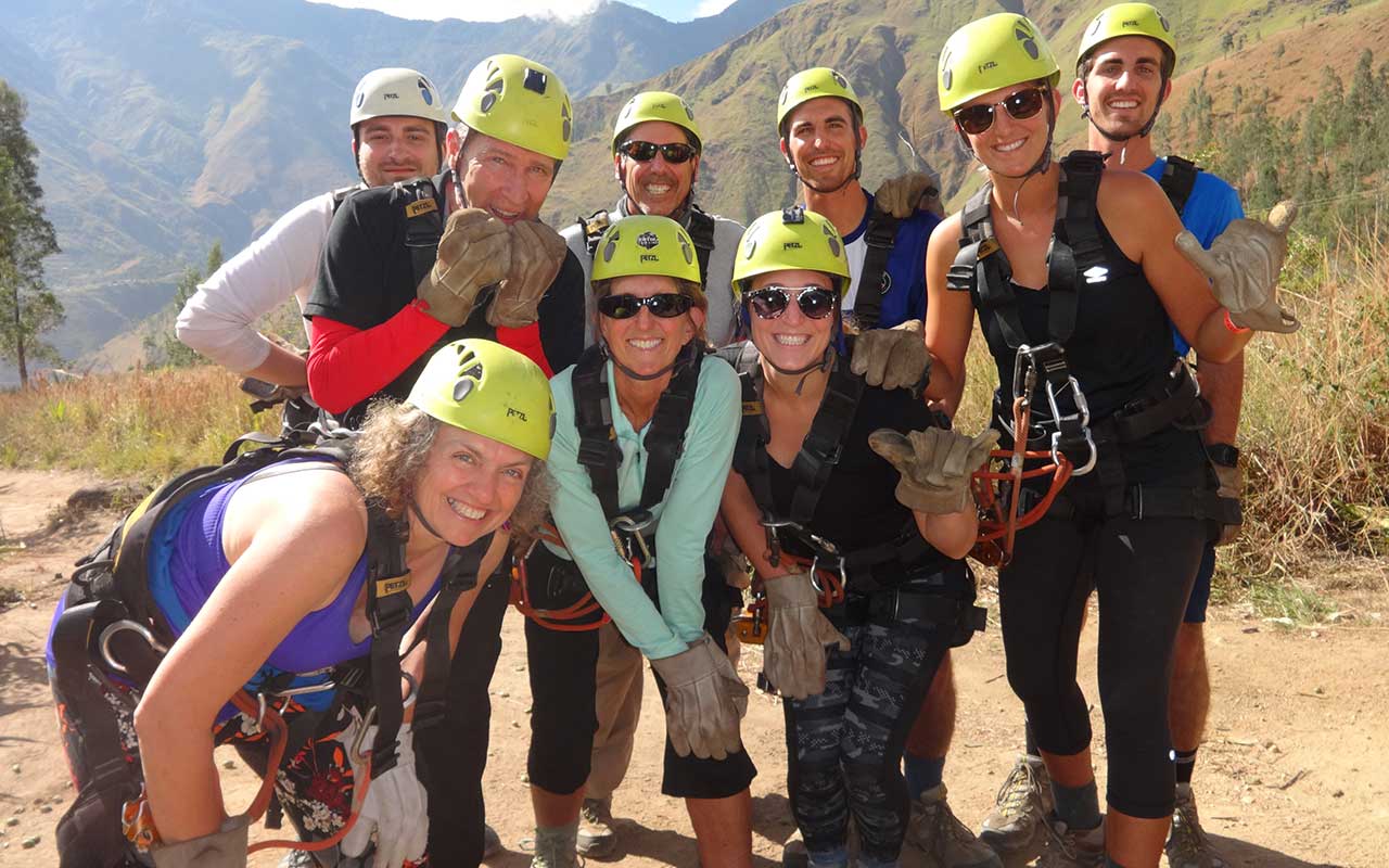 Ziplining - Canopy - Cola de Mono - Salkantay Trek to Machu Picchu in 5 days