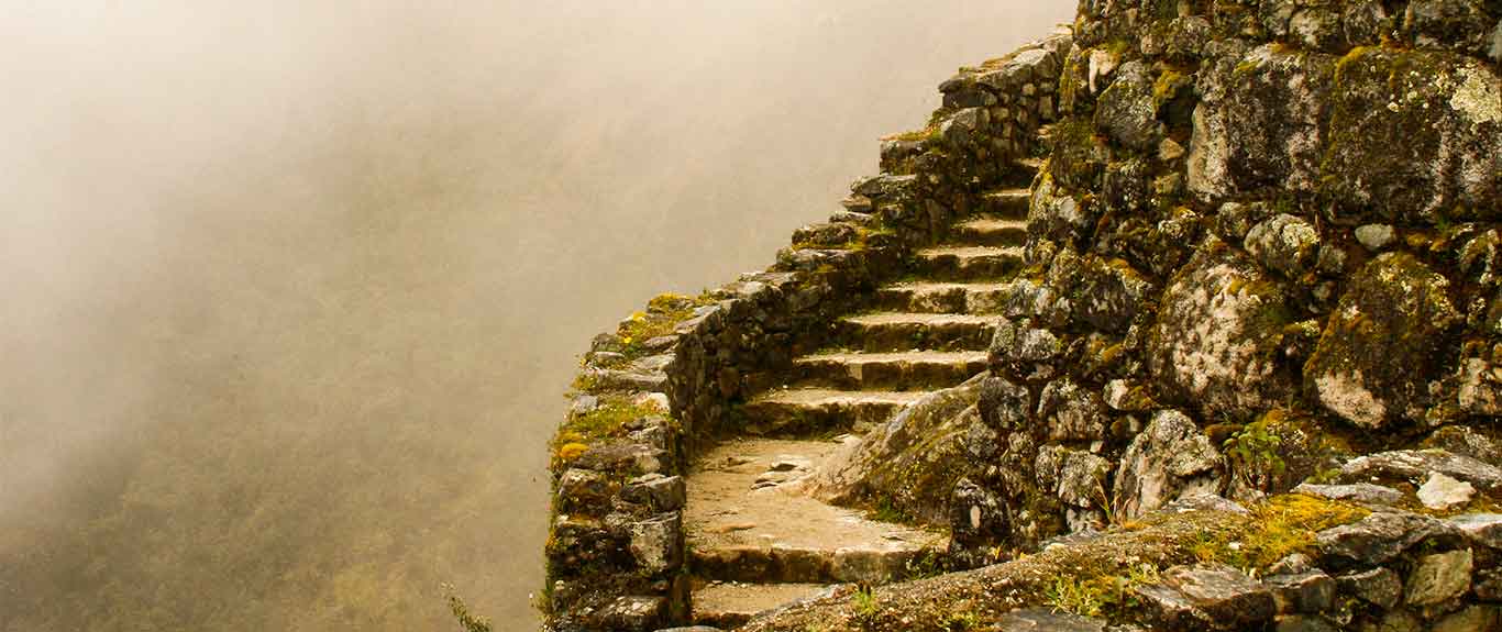 Camino inca - escaleras