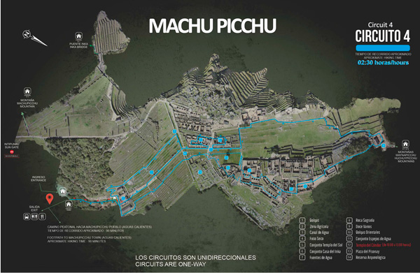 Circuito 4 de Machu Picchu