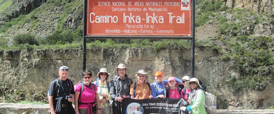 Inca Trail 4 days km82 day 1