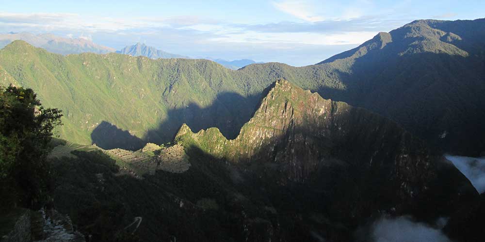 Inca Trail to Machu Picchu sunrise