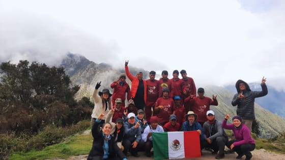 INKA TRAIL passengers + staff