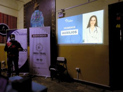 Capacitacion Guías, cocineros y equipo de apoyo en primeros auxilios 2024 - INKA TRAIL