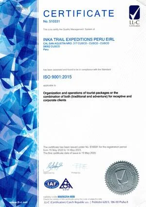 iso 9001 travel quality standard