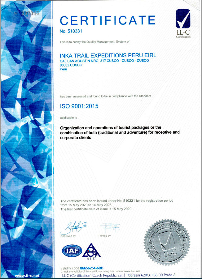 iso 9001 travel quality standard