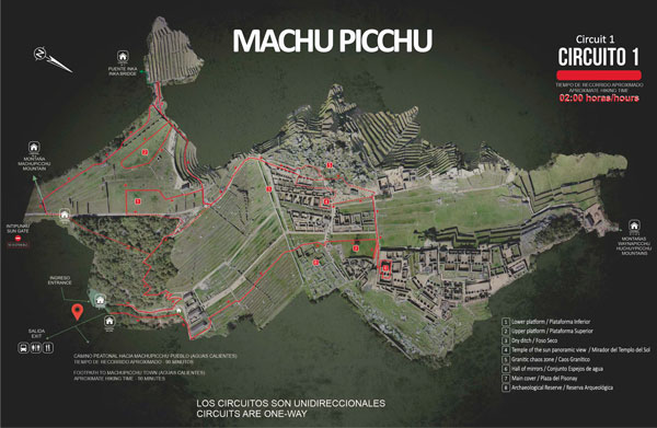 Guided Machu Picchu circuit 1