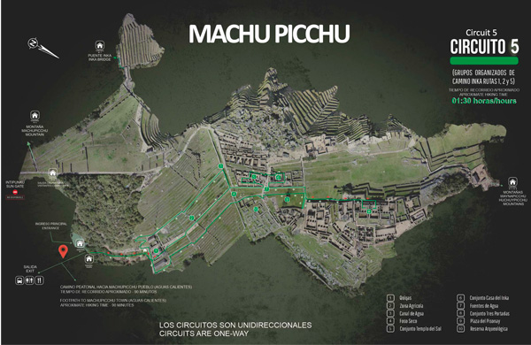 Circuito 5 de Machu Picchu