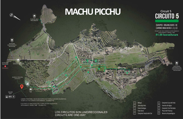 Guided Machu Picchu circuit 5