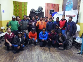 First aid training for porters