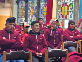 SERNANP training for guides, cooks and porters.