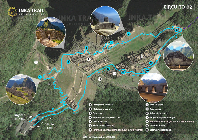 New circuit 2 in Machu Picchu
