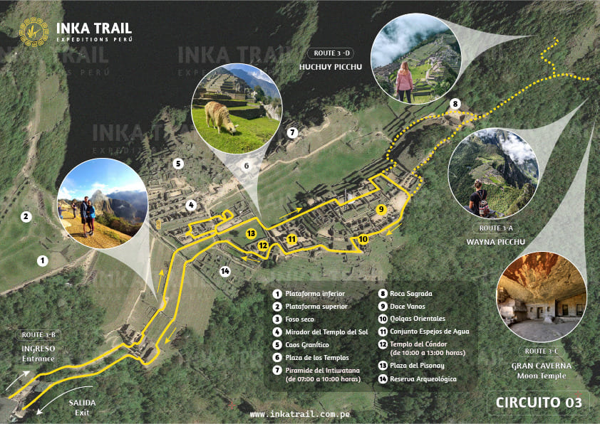 New circuit 3 in Machu Picchu