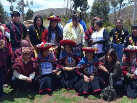 Preparation of Pachamanca Lares Community