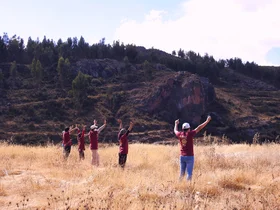 Cleaning of maras & moray, camping areas