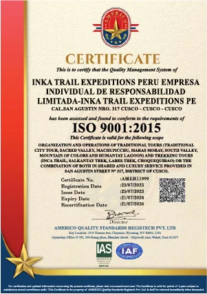 iso 9001 travel quality standard