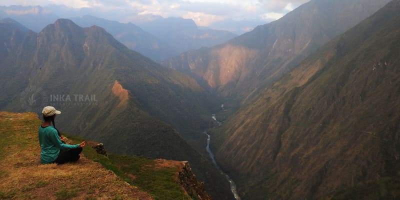Intipata views of Inca Trail 2nd day