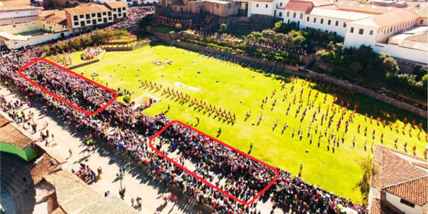 Inicio del Inti Raymi en el templo de Qorikancha