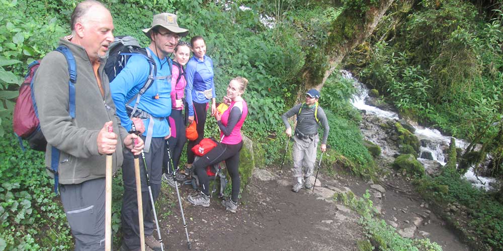 Inca Trail - Wayllabamba to Dead Woman Pass