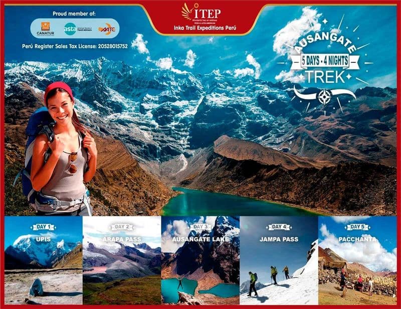 Ausangate snow-capped mountain Trek 5 Days