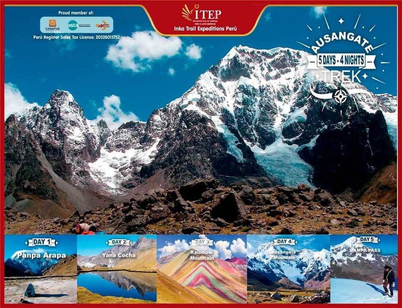 Ausangate Trek and Rainbow Mountain, Vinicunca 5 Days