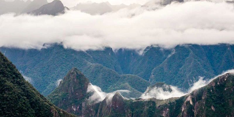 img-Inca Trail by Llactapata 1st view of Machu Picchu