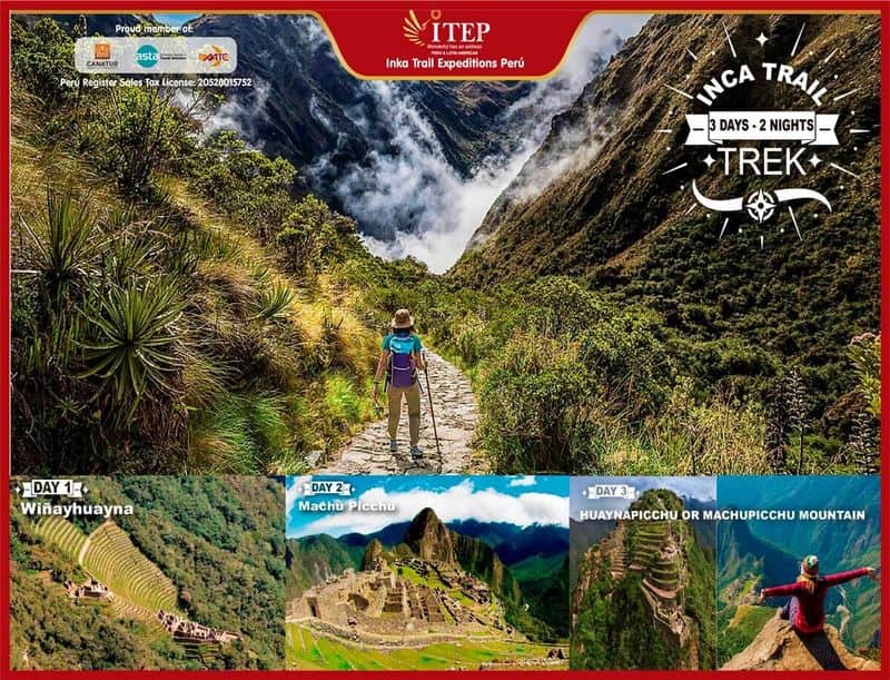 Short Inca Trail + Wayna Picchu in 3 days