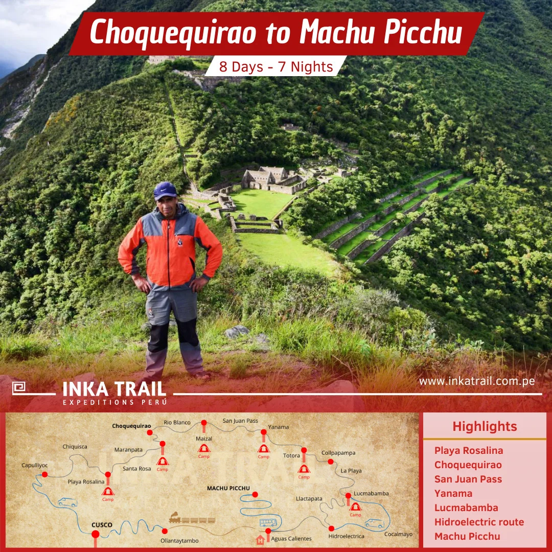  Choquequirao Trek to Machu Picchu 8 Days