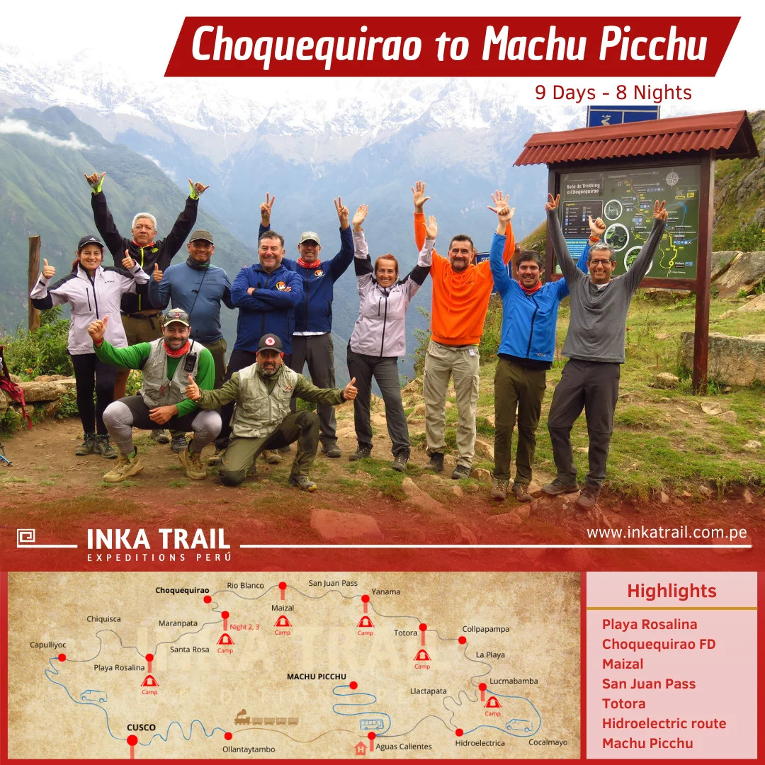 Choquequirae Trek to Machu Picchu 9 Days