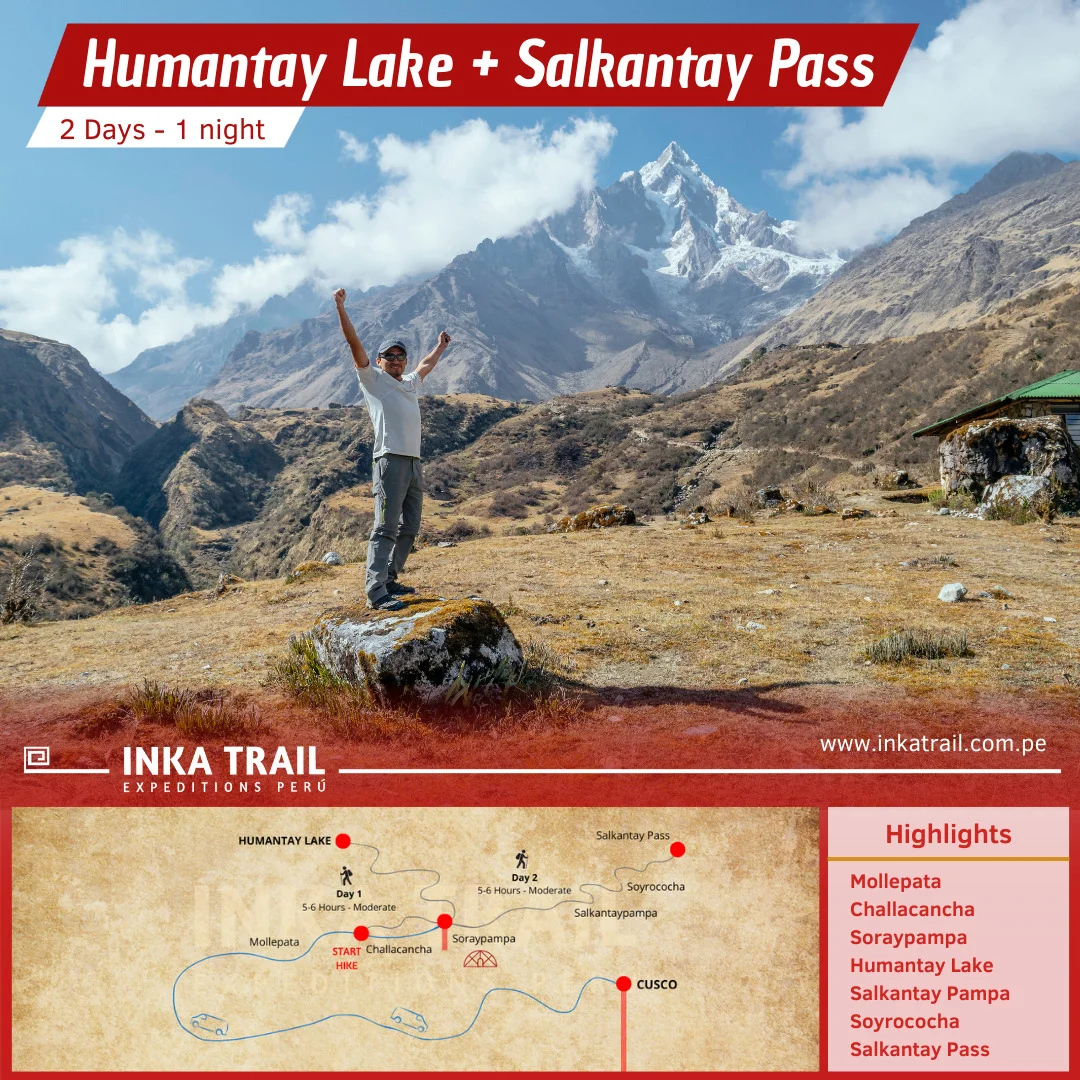 Humantay Lake + Salkantay Pass in 2 days