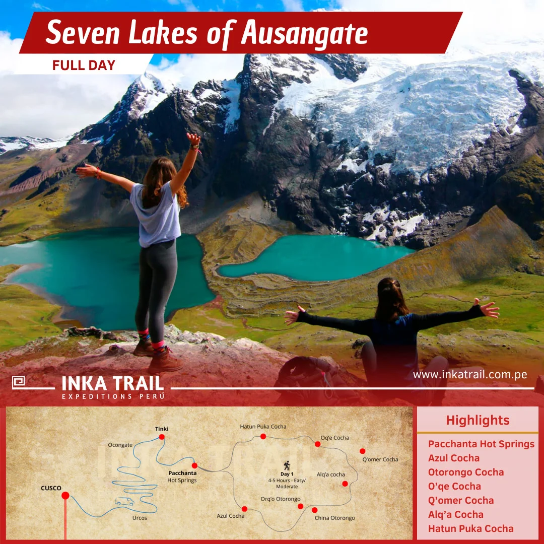 Tour to the 7 Lagoons of Ausangate from Cusco Full day