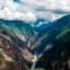 Valley at Choquequirao trek
