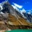 Huayhuash lakes