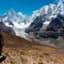 Huyahuash Pass capped mountain