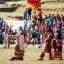 Entrada al Inti raymi en Saqsayhuaman