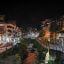 inca trail, machu picchu town nigth